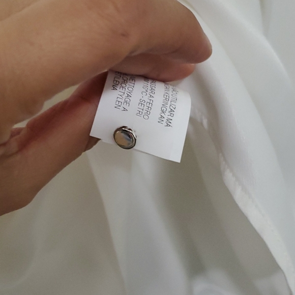 ZARA Ecru Twist Blouse - Picture 7 of 9